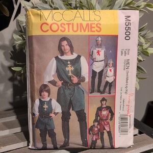 Medieval Knight Costume Pattern McCall